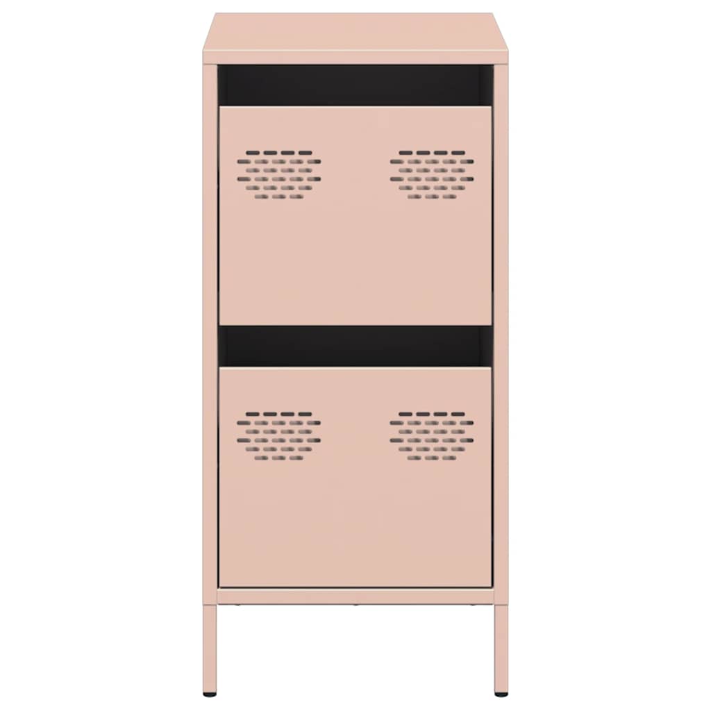 Buffet rose 35x39x73,5 cm acier laminé à froid - XIOS