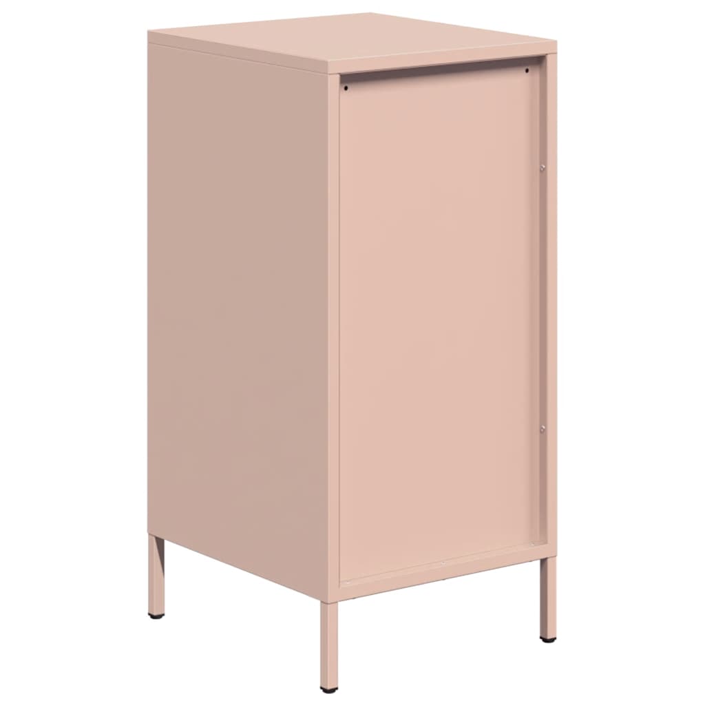 Buffet rose 35x39x73,5 cm acier laminé à froid - XIOS