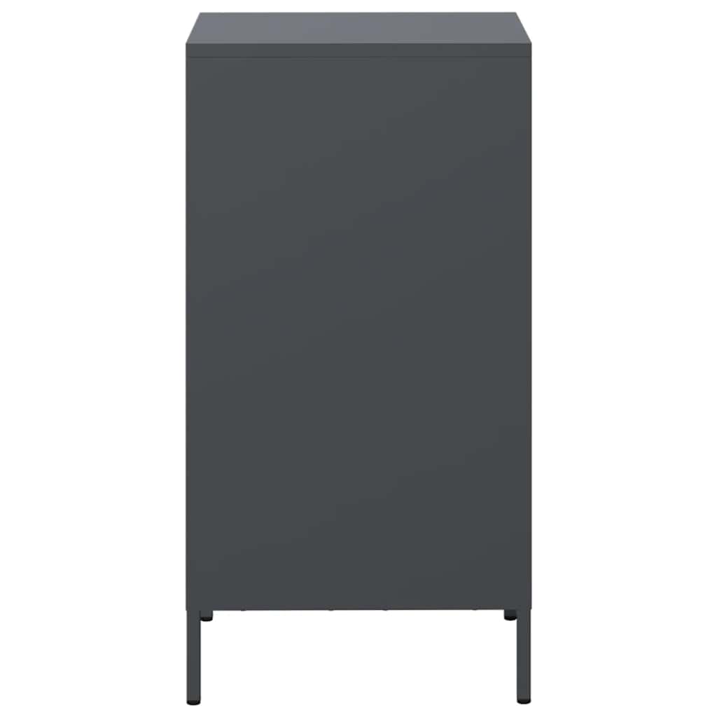 Buffet anthracite 35x39x73,5 cm acier laminé à froid - XIOS