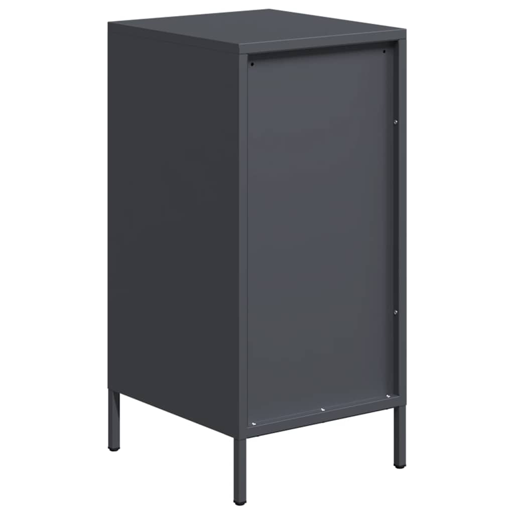 Buffet anthracite 35x39x73,5 cm acier laminé à froid - XIOS
