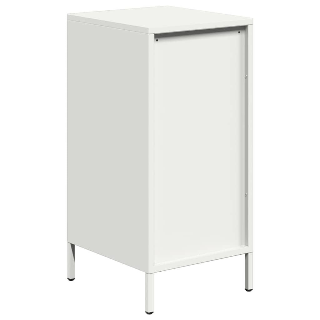 Buffet blanc 35x39x73,5 cm acier laminé à froid - XIOS