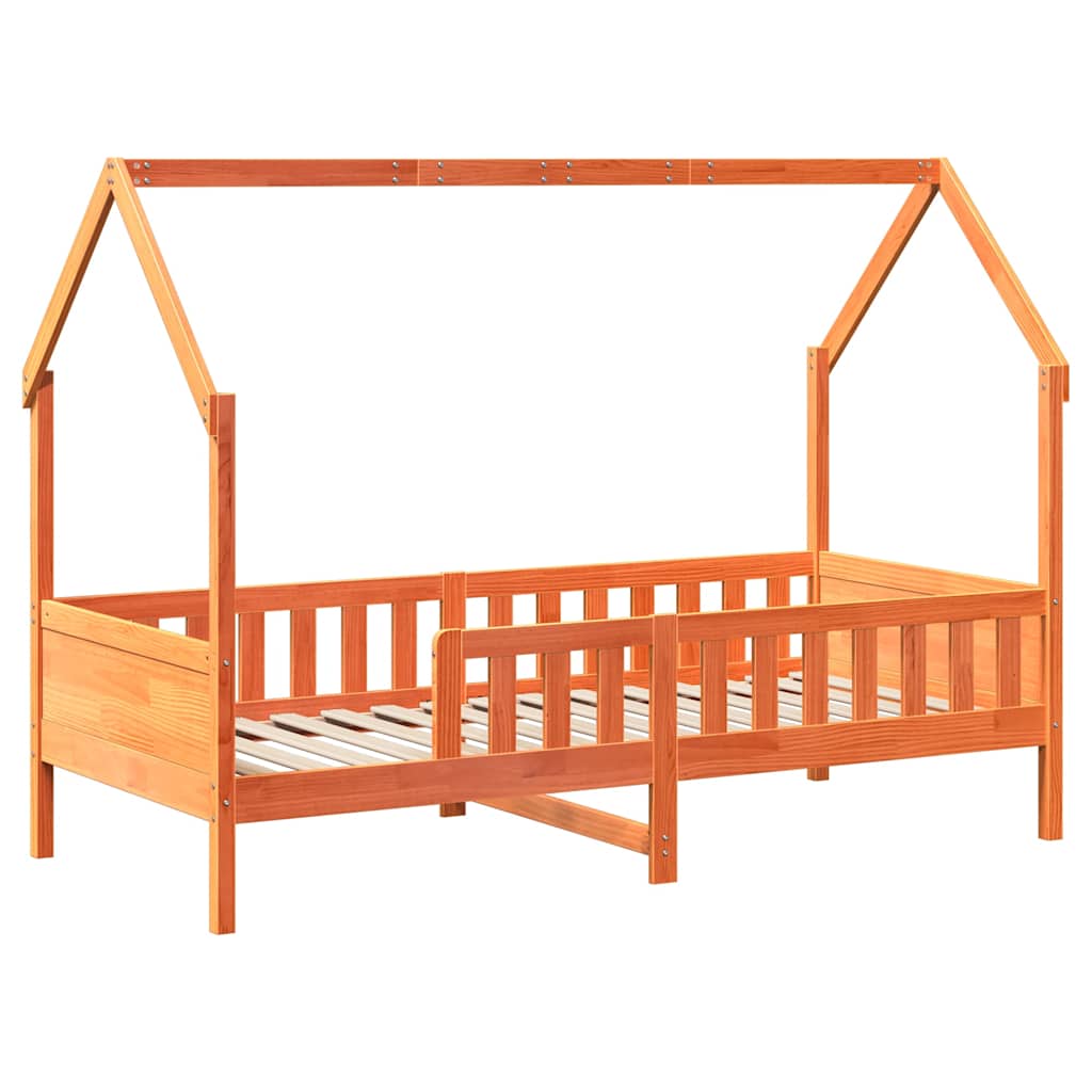 Cadre de lit enfants avec tiroirs sans matelas 90x190 cm bois - XIOS