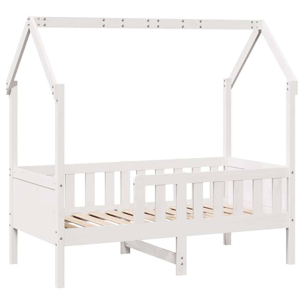 Cadre de lit enfant avec tiroirs sans matelas 70x140 cm bois - XIOS