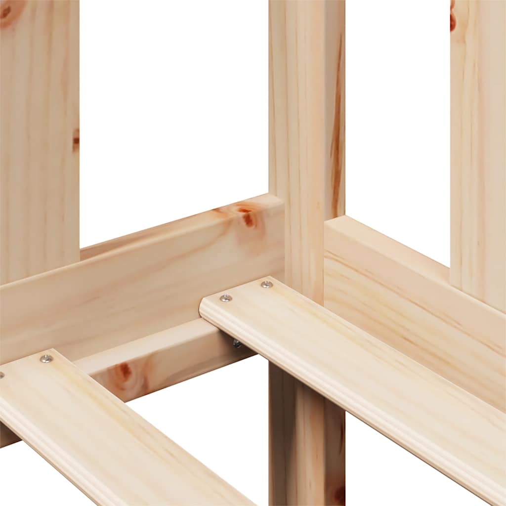 Lit de jour avec tiroirs sans matelas 80x200 cm bois massif - XIOS