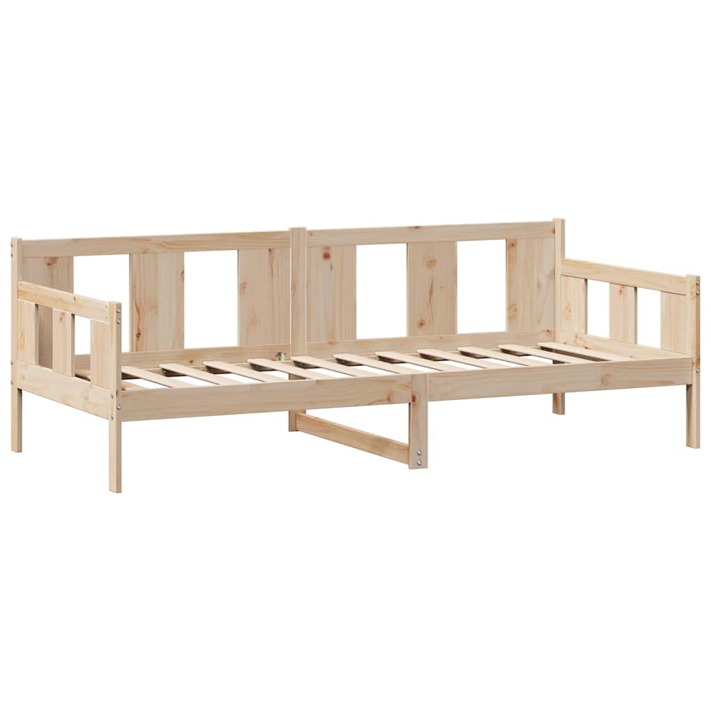 Lit de jour avec tiroirs sans matelas 90x190 cm bois massif - XIOS