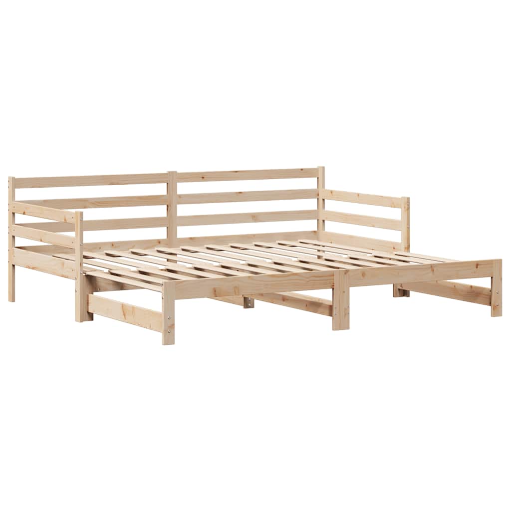 Lit de jour avec gigogne et tiroirs sans matelas 90x200 cm - XIOS