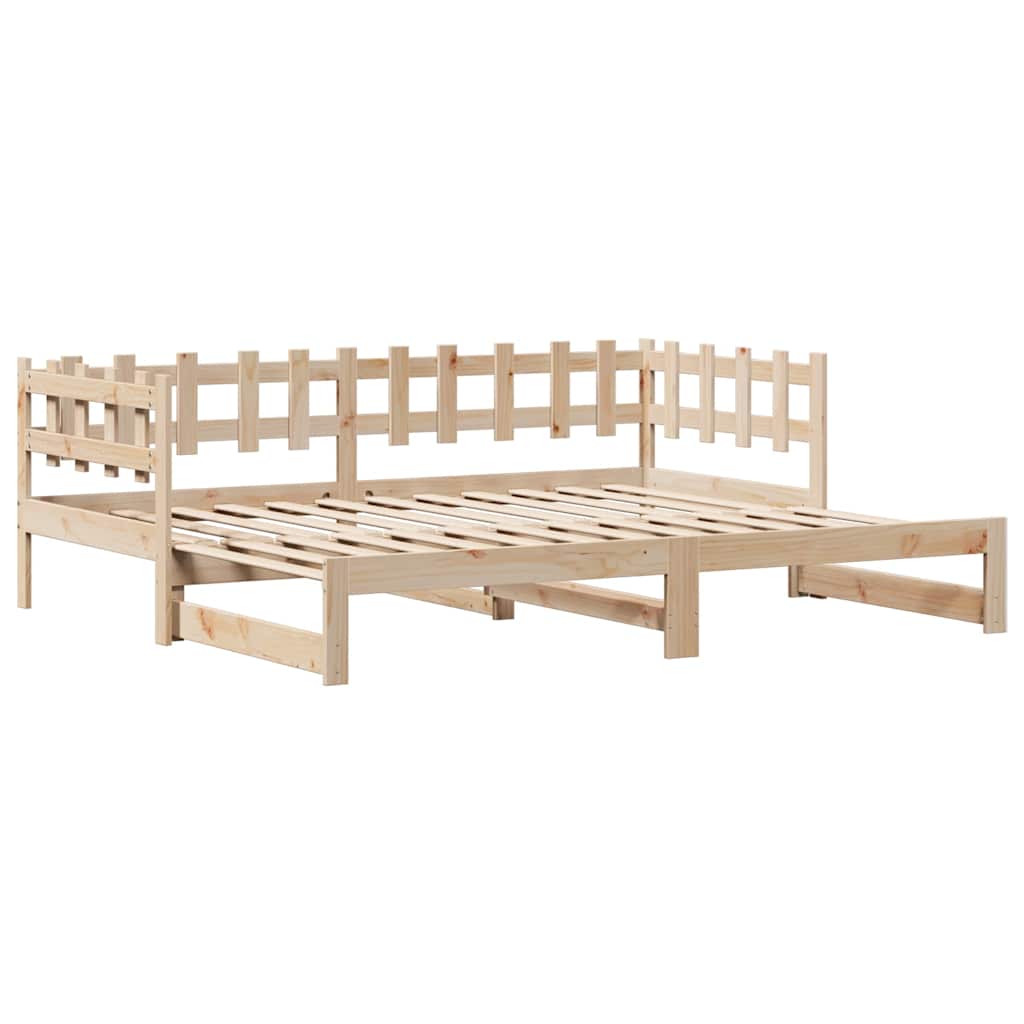 Lit de jour avec gigogne et tiroirs sans matelas 80x200 cm - XIOS