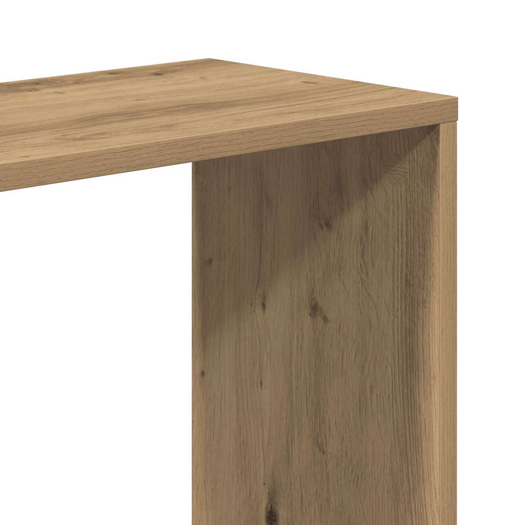 Bibliothèque 5 niveaux chêne artisanal bois ingénierie - XIOS