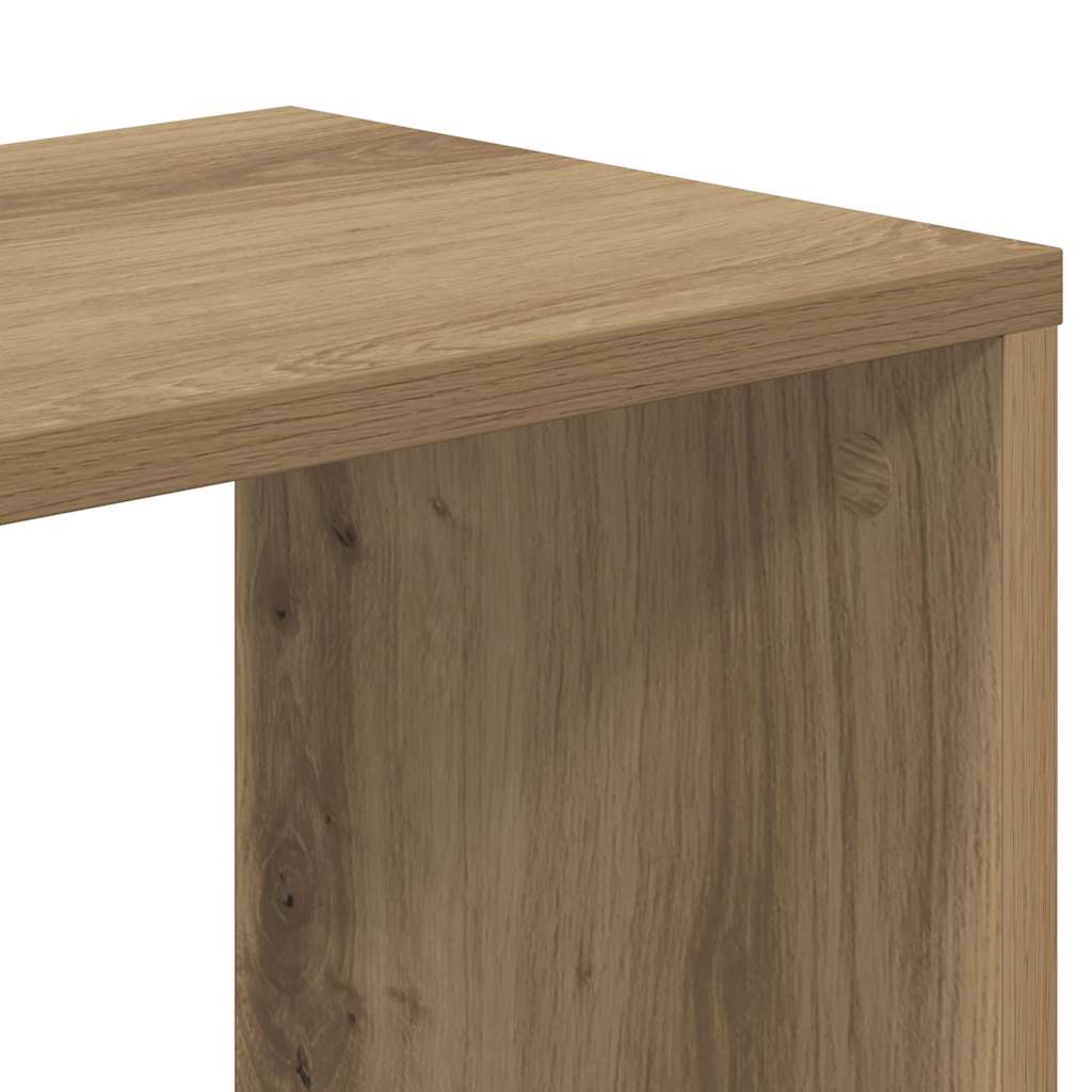 Bibliothèque 5 niveaux chêne artisanal bois ingénierie - XIOS