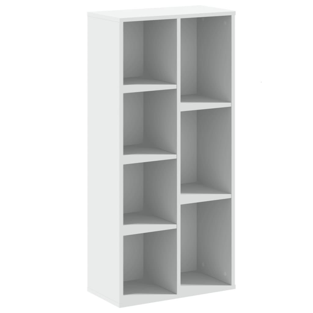 Bibliothèque blanc 50x25x105 cm bois d'ingénierie - XIOS