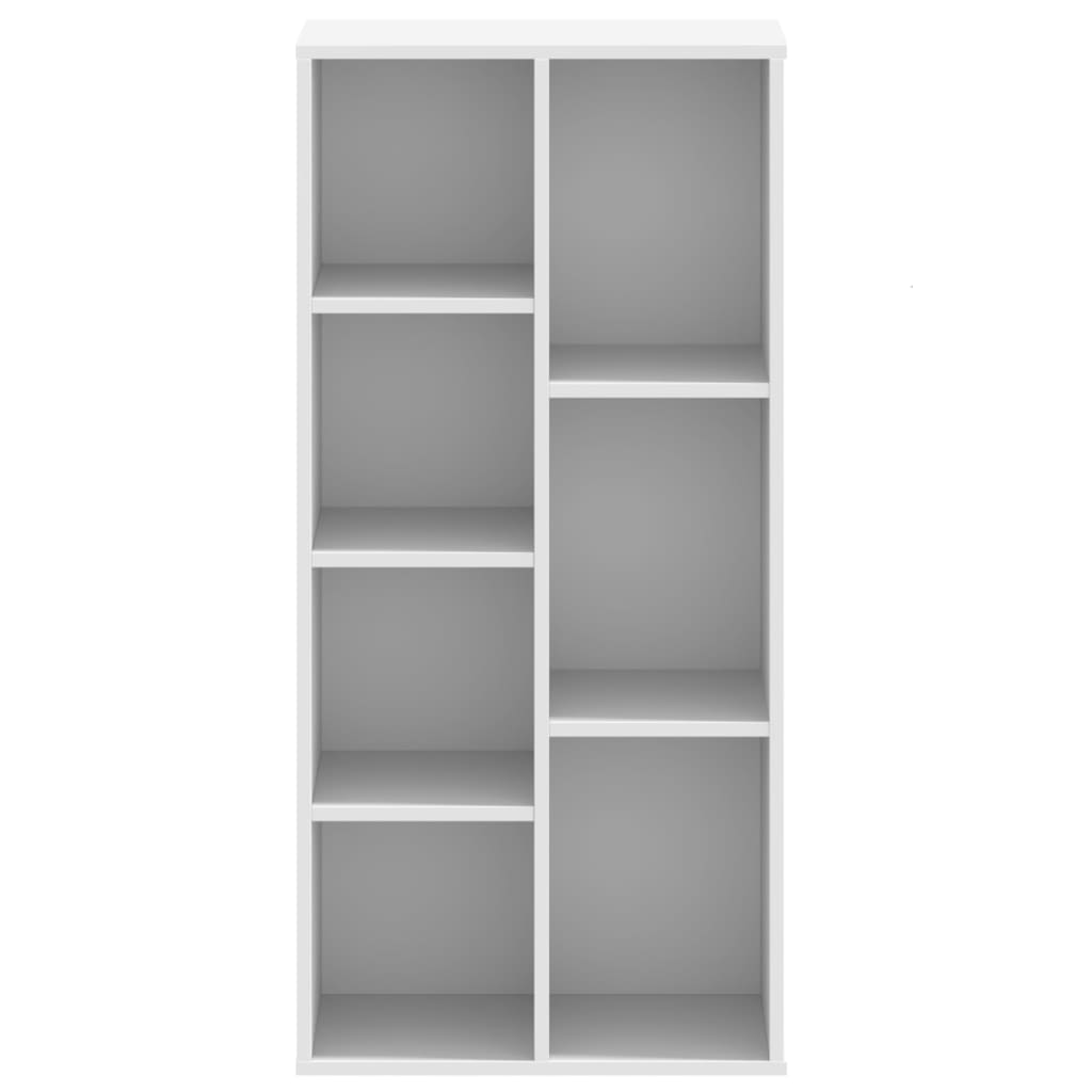 Bibliothèque blanc 50x25x105 cm bois d'ingénierie - XIOS