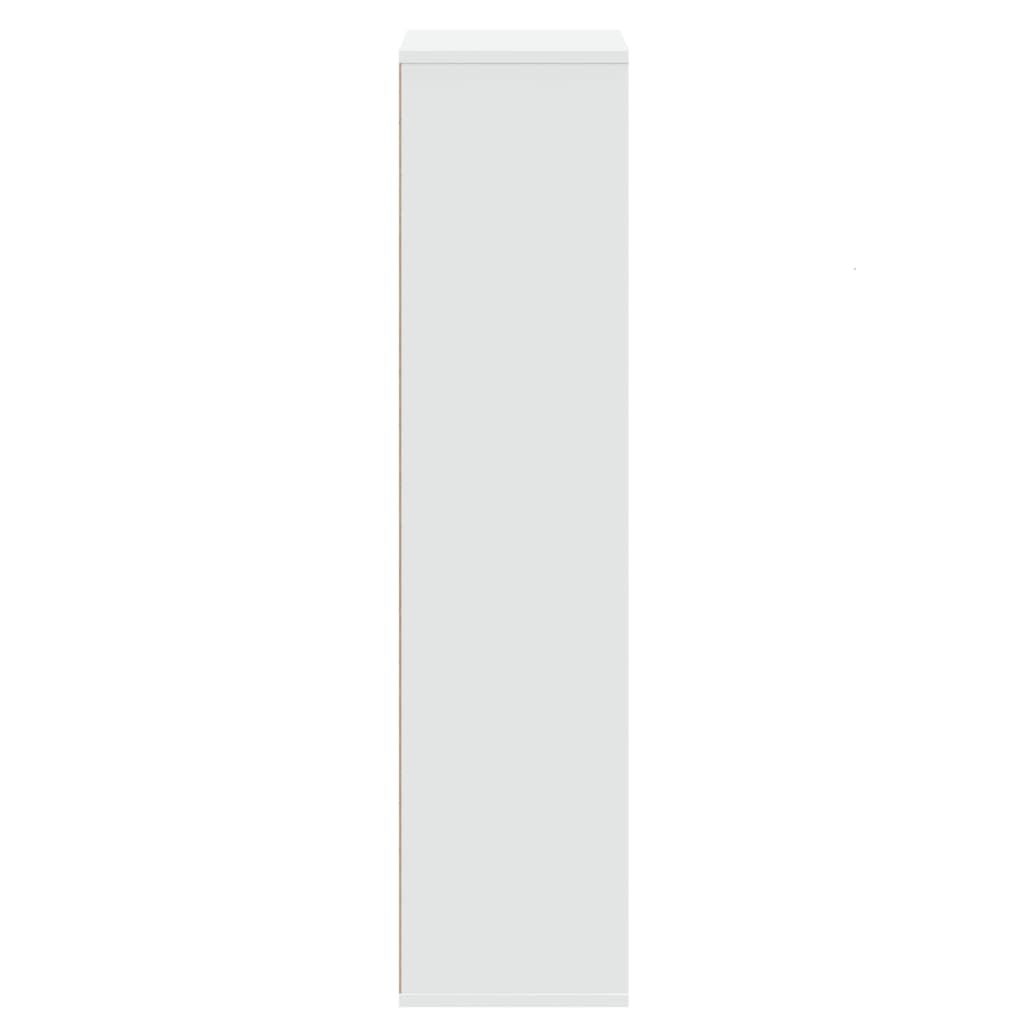 Bibliothèque blanc 50x25x105 cm bois d'ingénierie - XIOS