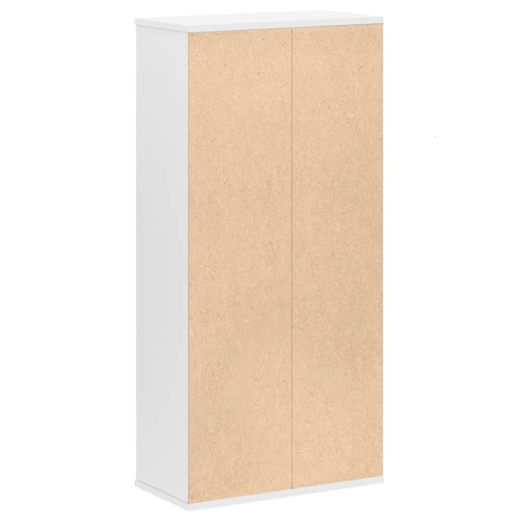 Bibliothèque blanc 50x25x105 cm bois d'ingénierie - XIOS