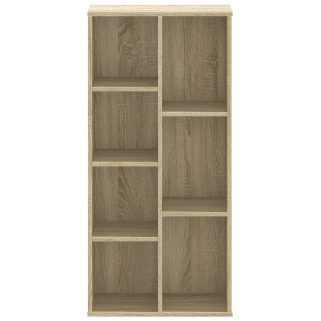 Bibliothèque chêne sonoma 50x25x105 cm bois d'ingénierie - XIOS