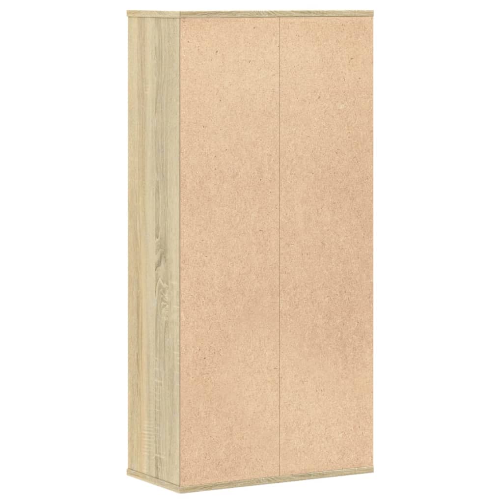 Bibliothèque chêne sonoma 50x25x105 cm bois d'ingénierie - XIOS