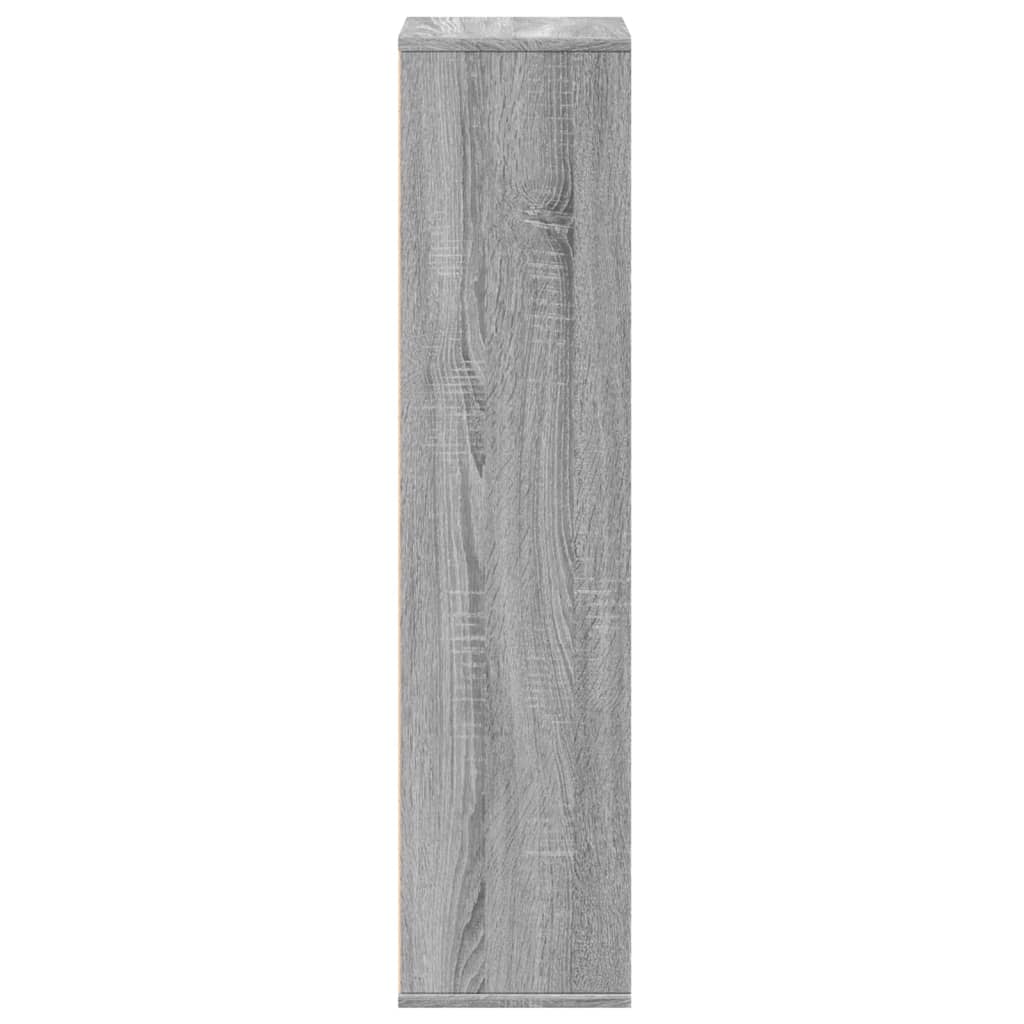 Bibliothèque sonoma gris 50x25x105 cm bois d'ingénierie - XIOS
