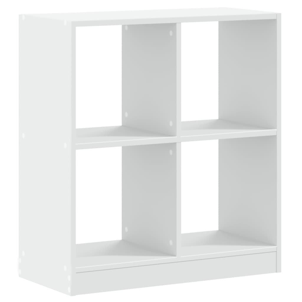 Bibliothèque blanc 68,5x32x75 cm bois d'ingénierie - XIOS