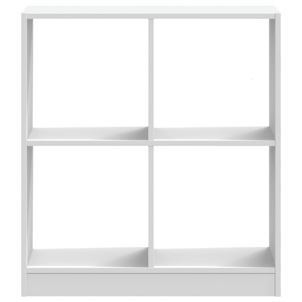 Bibliothèque blanc 68,5x32x75 cm bois d'ingénierie - XIOS