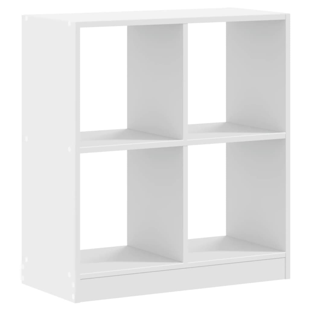 Bibliothèque blanc 68,5x32x75 cm bois d'ingénierie - XIOS