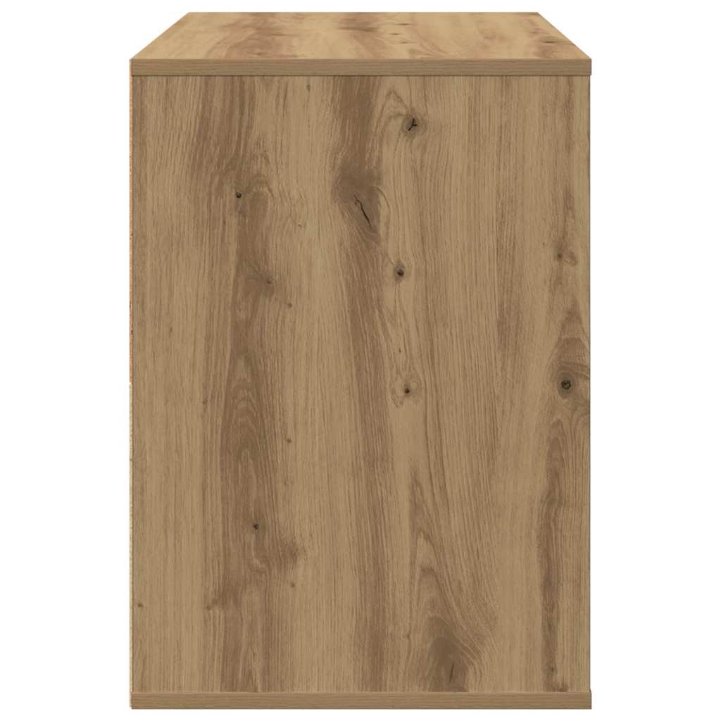Commode d'angle chêne artisanal 60x41x58 cm bois d'ingénierie - XIOS