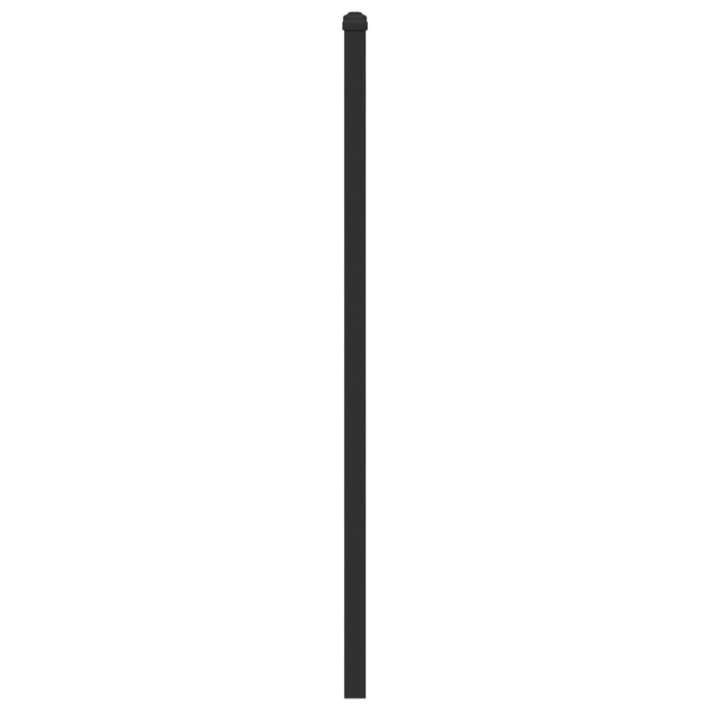 Tête de lit de remplacement chêne marron 200 cm bois d'ingénierie et acier - XIOS