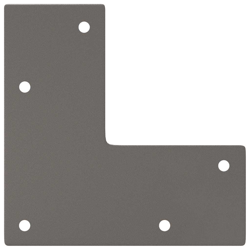Pieds en épingle à cheveux pour table basse 4 pièces Acier naturel 20 cm Acier massif - XIOS