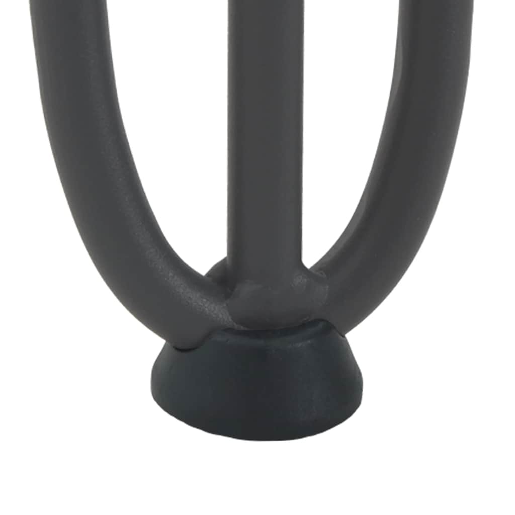 Pieds en épingle à cheveux pour table basse 4 pièces Anthracite 20 cm Acier massif - XIOS