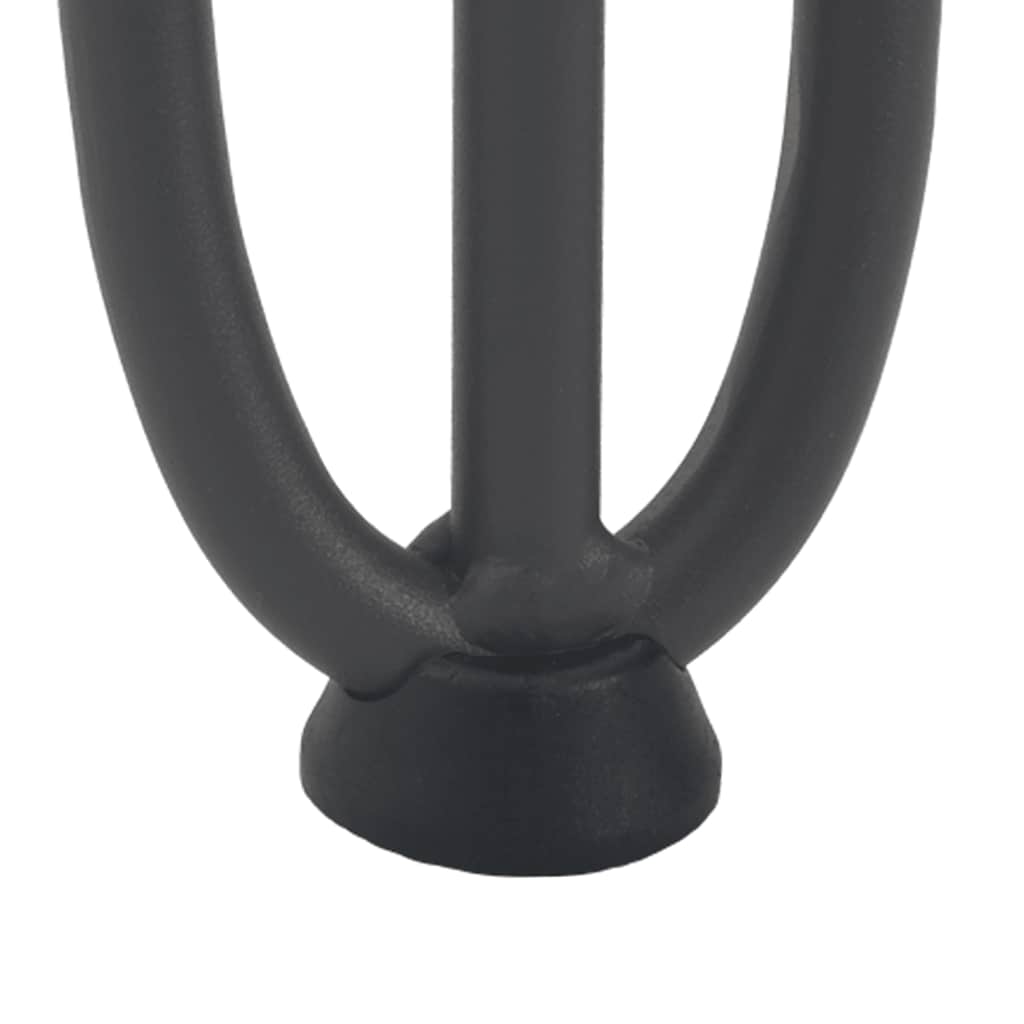 Pieds en épingle à cheveux pour table basse 4 pièces Anthracite 42 cm Acier massif - XIOS