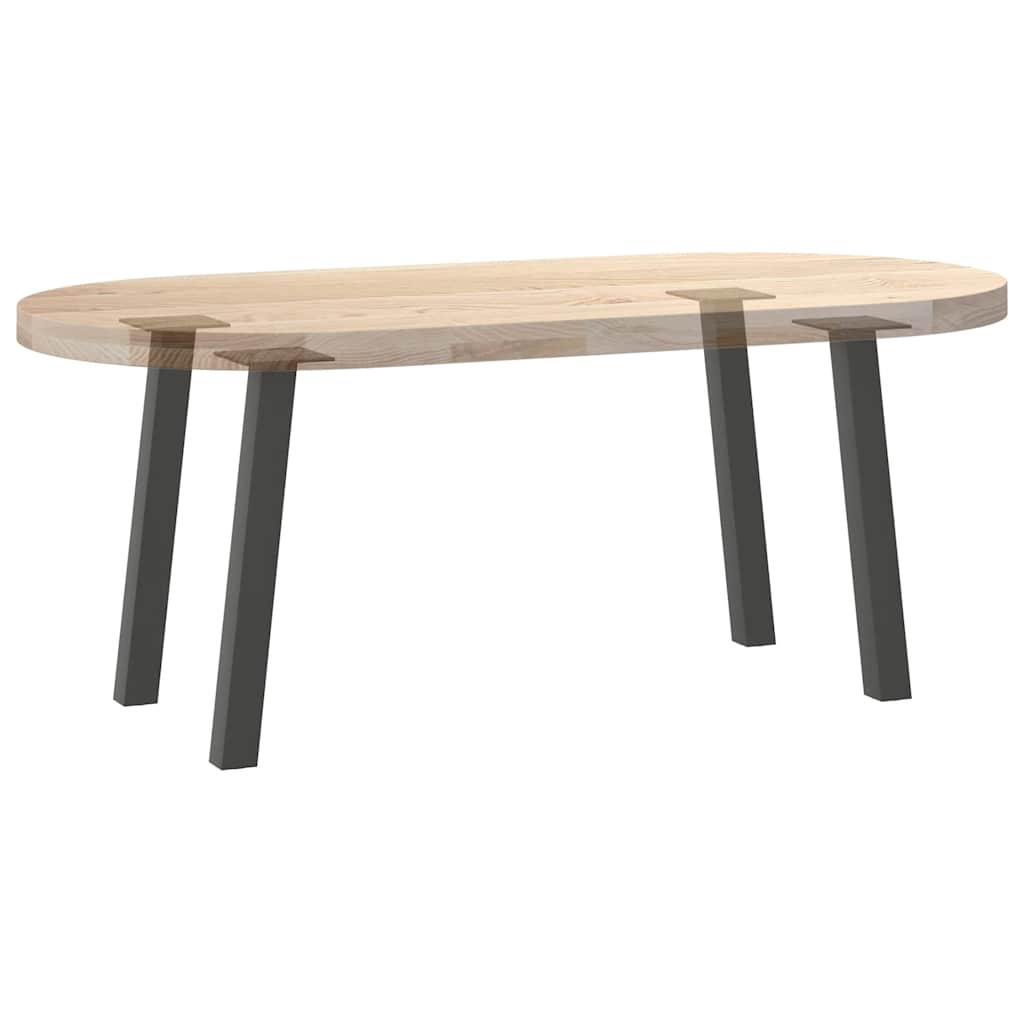 Pieds de table basse 4 pièces Anthracite 42 cm Acier - XIOS