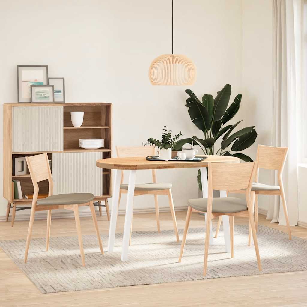 Pieds de table console 4 pièces Blanc 72 cm Acier - XIOS