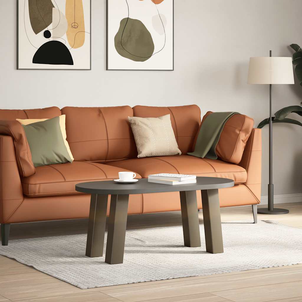 Pieds de table basse 4 pièces Acier naturel 42 cm Acier - XIOS