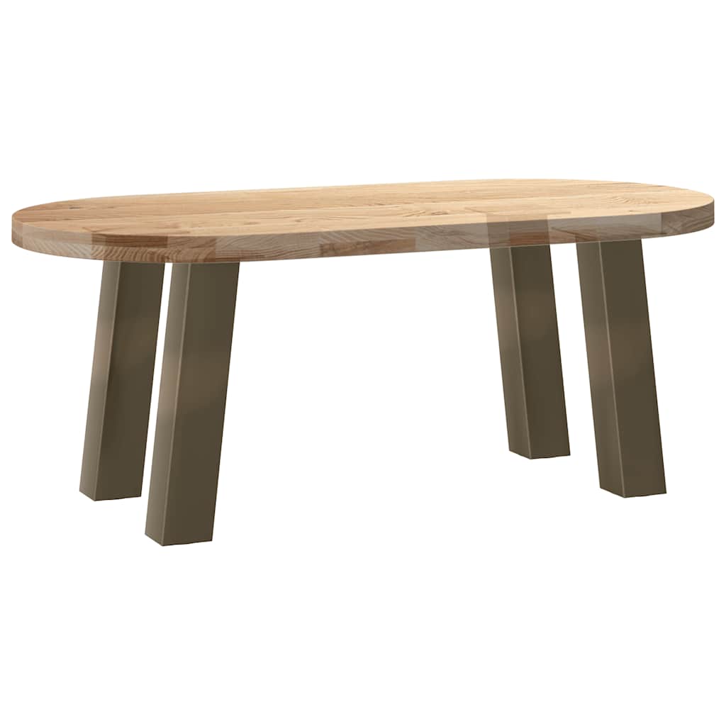 Pieds de table basse 4 pièces Acier naturel 42 cm Acier - XIOS