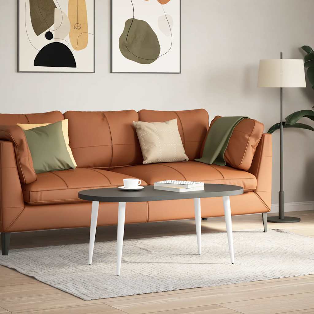 Pieds de table basse coniques 4 pièces Blanc 30-31 cm Acier - XIOS