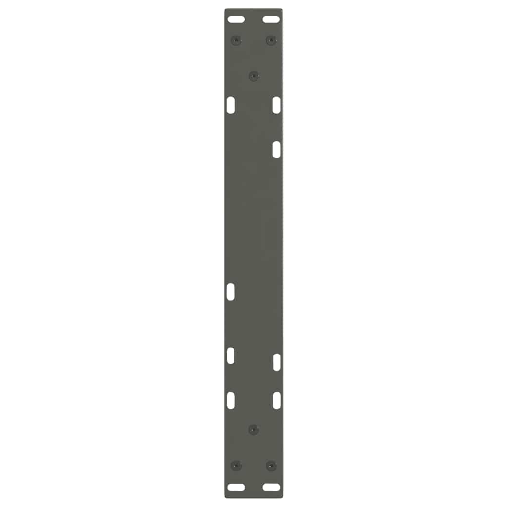 Pieds de table basse en forme de V, 2 pièces, anthracite, 60 x (42-43,3) cm, acier - XIOS