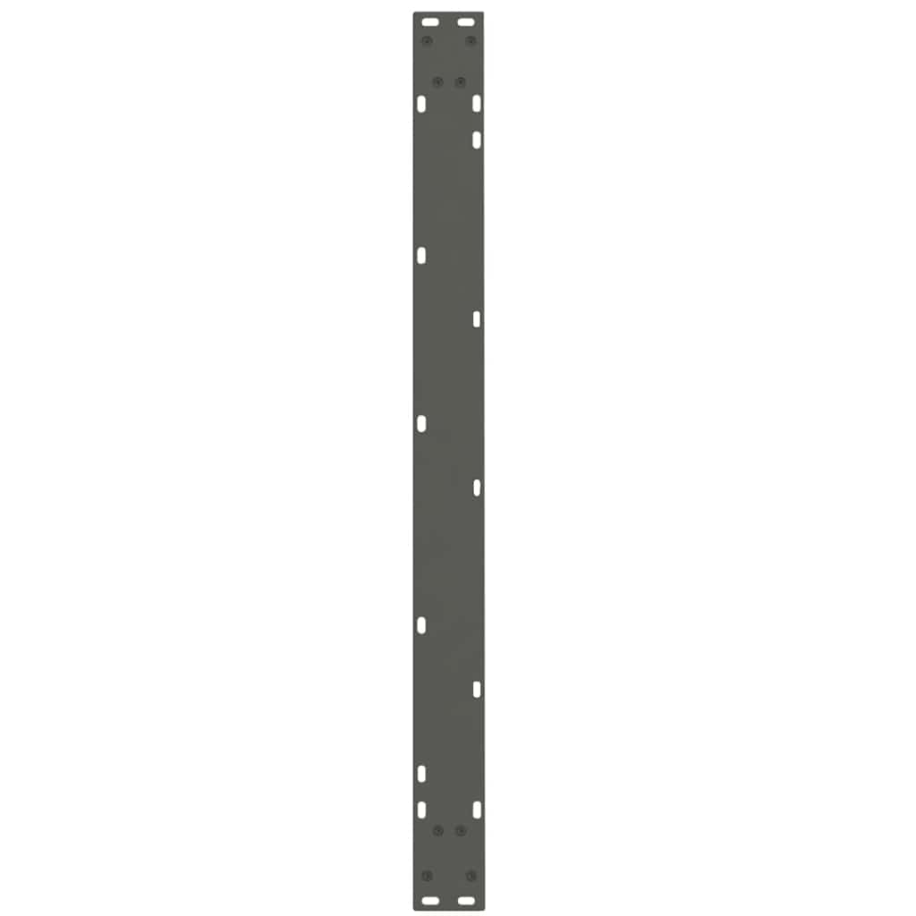 Pieds de table à manger en forme de V 2 pièces Anthracite 100 x (72-73,3) cm Acier - XIOS