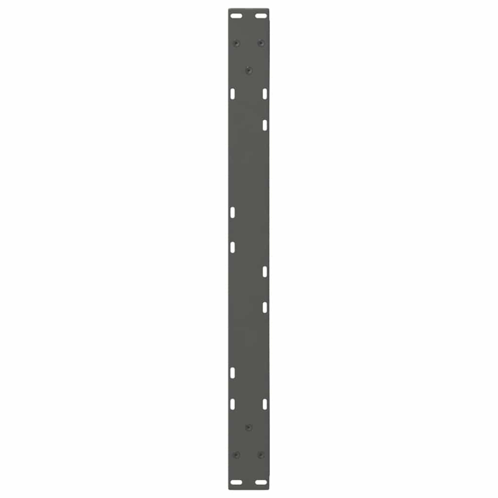 Pieds de table basse 2 pièces Anthracite 70 x (30-31,3) cm Acier - XIOS