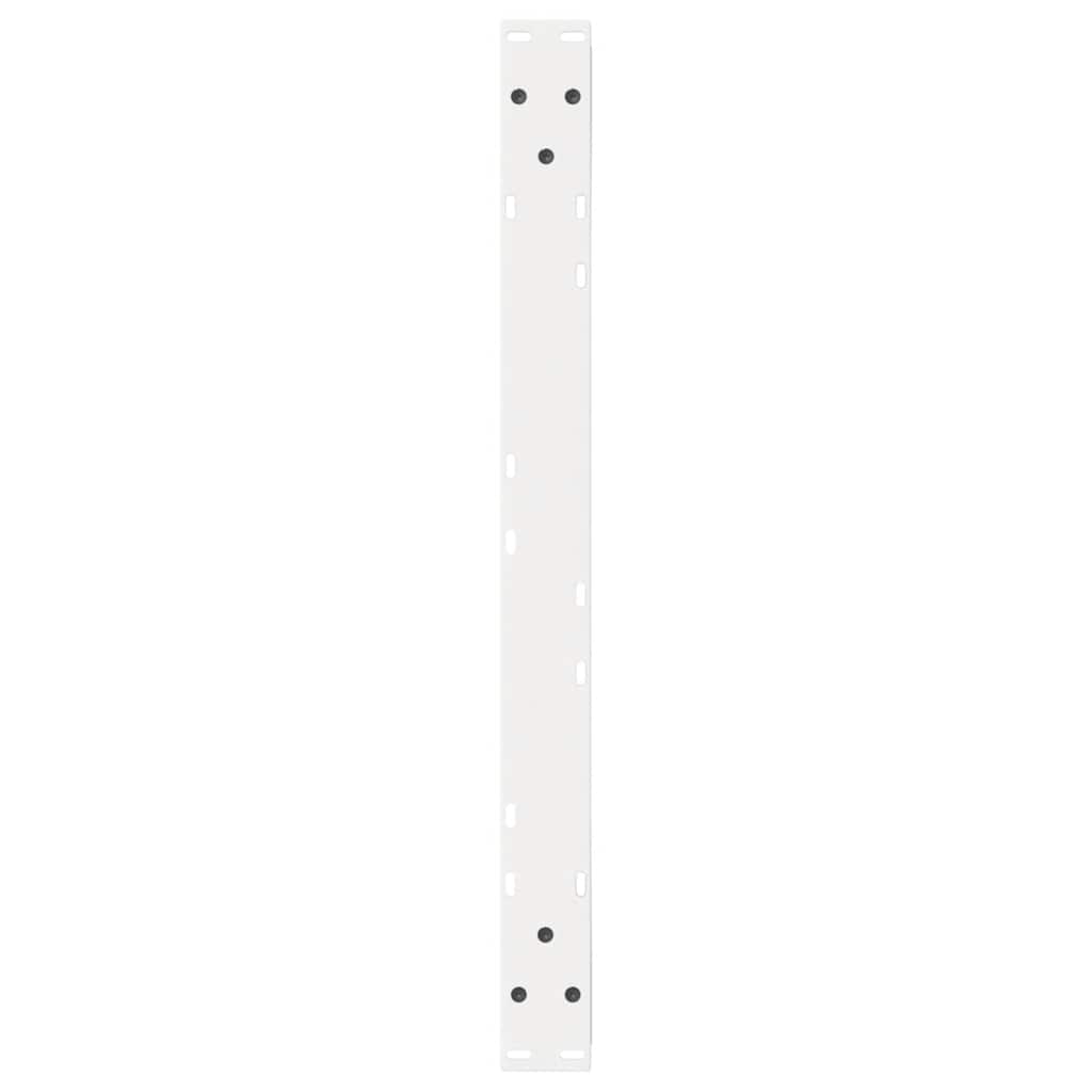 Pieds de table basse 2 pièces Blanc 70 x (42-43,3) cm Acier - XIOS