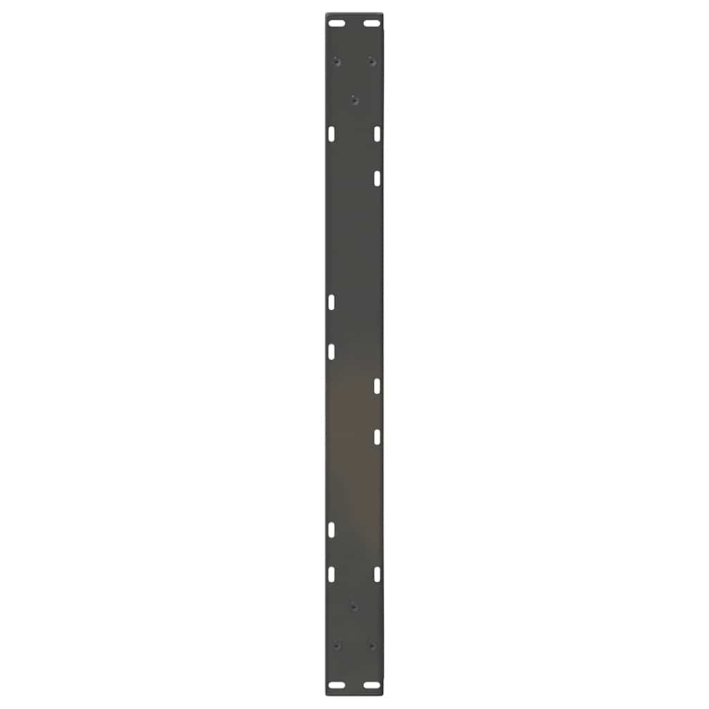Pieds de table basse 2 pièces Anthracite 70 x (42-43,3) cm Acier - XIOS