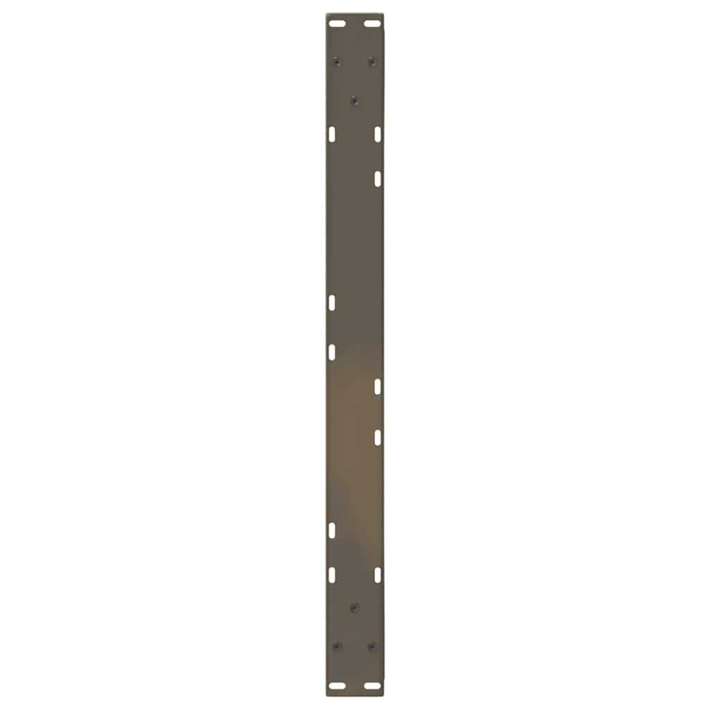 Pieds de table basse 2 pièces Acier naturel 70 x (42-43,3) cm Acier - XIOS