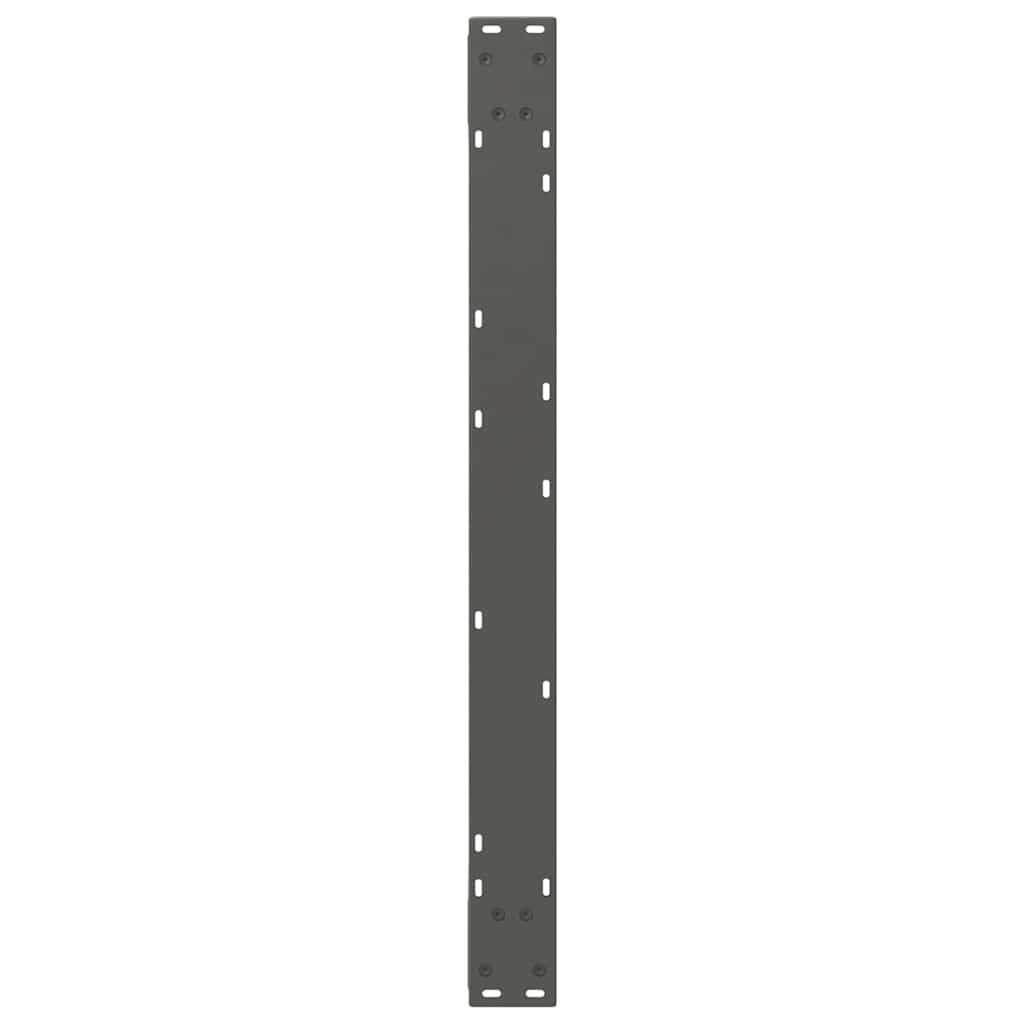Pieds de table à manger 2 pièces Anthracite 90 x (72-73,3) cm Acier - XIOS