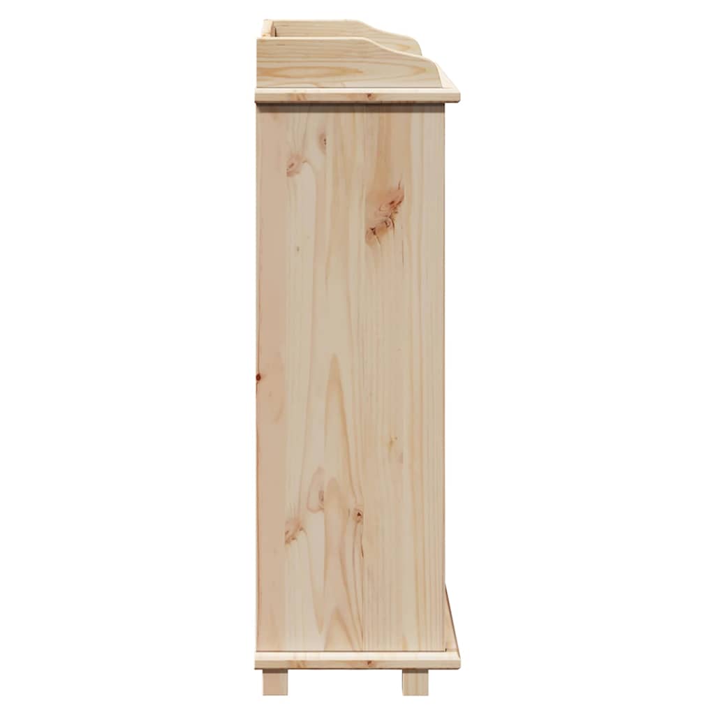 Étagère à vin Marron 90 x 60 x 30 cm Bois de pin massif - XIOS