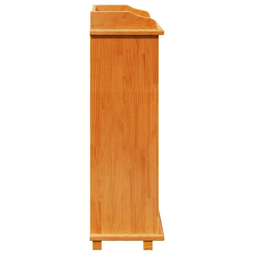 Étagère à vin Marron 90 x 60 x 30 cm Bois massif en pin - XIOS