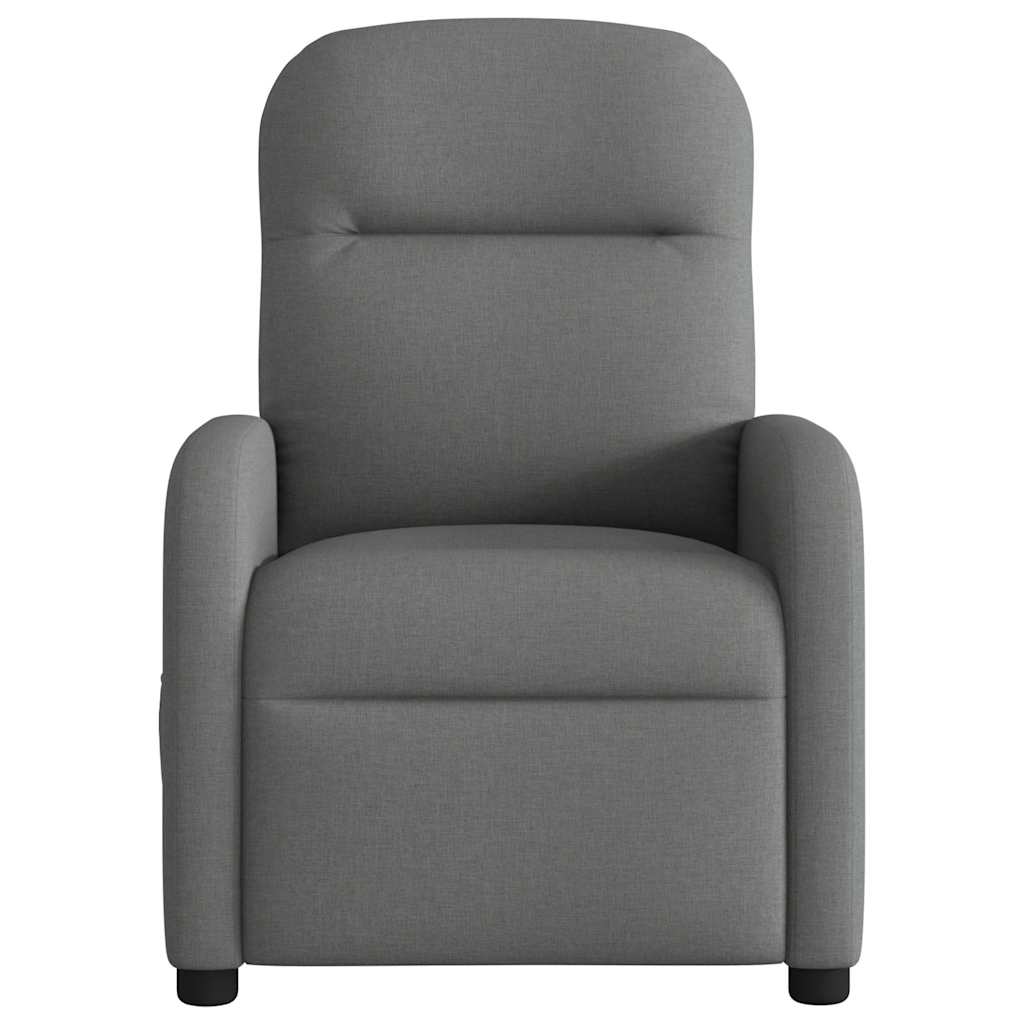 Fauteuil inclinable électrique Gris foncé Tissu - XIOS