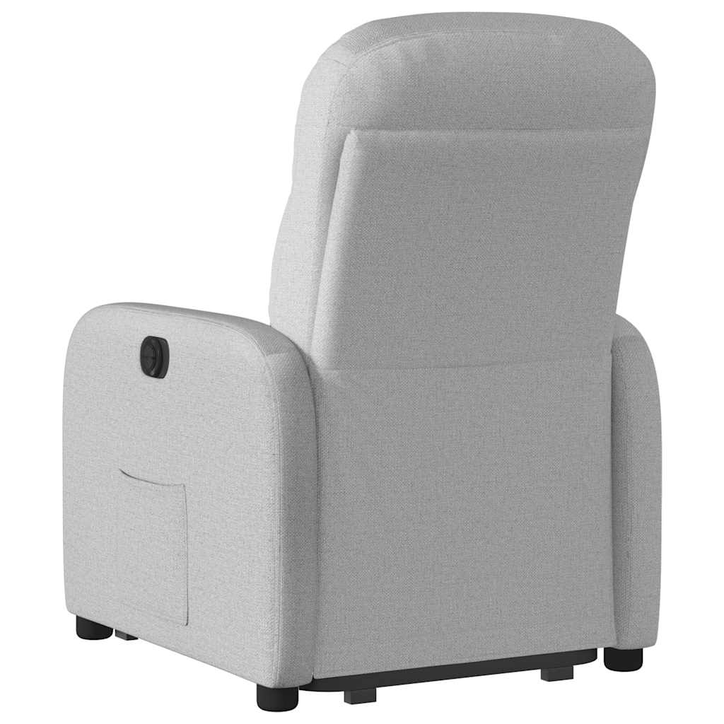 Fauteuil inclinable gris nuage tissu - XIOS