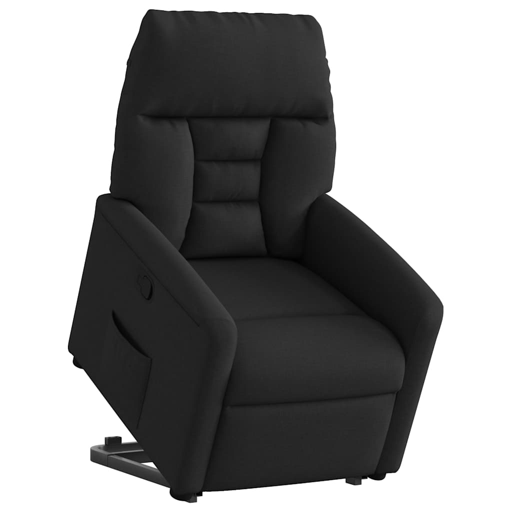 Fauteuil inclinable noir tissu - XIOS