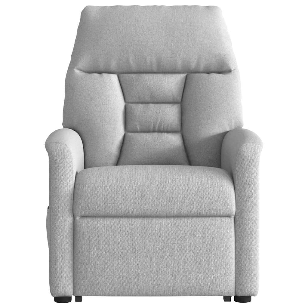 Fauteuil inclinable gris nuage tissu - XIOS