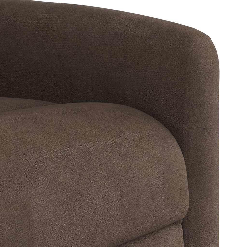 Fauteuil inclinable de massage électrique marron