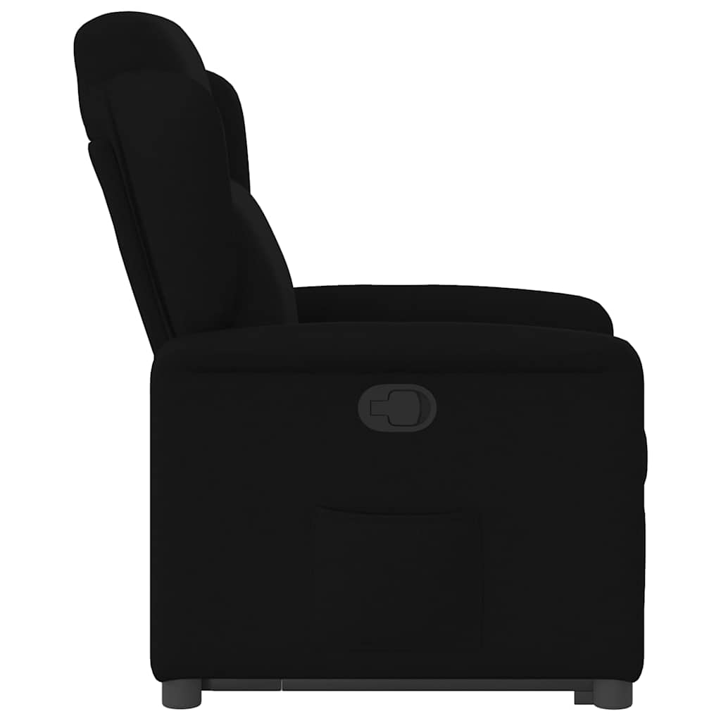 Fauteuil inclinable noir tissu - XIOS