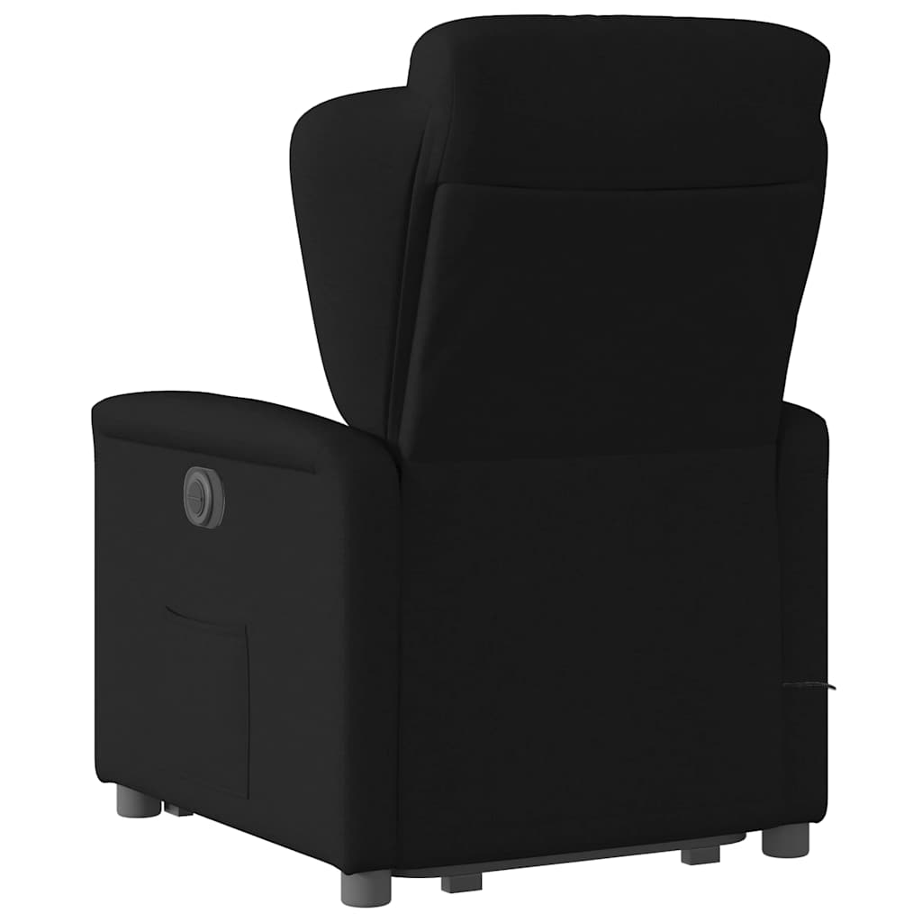 Fauteuil de massage inclinable Noir Tissu - XIOS
