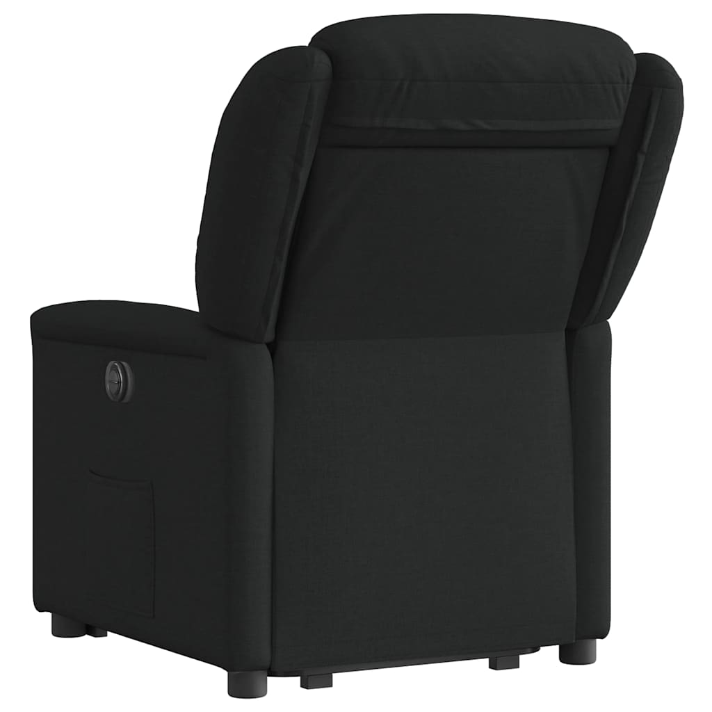 Fauteuil inclinable électrique noir tissu - XIOS